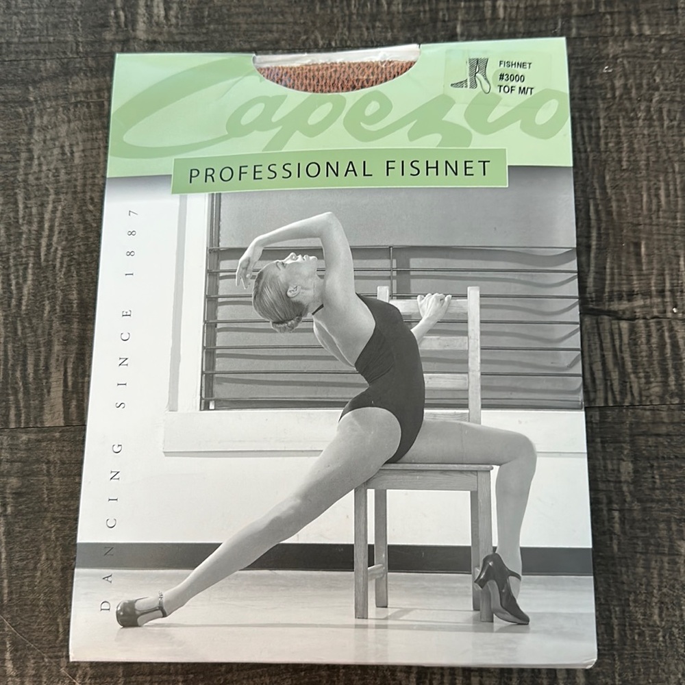 Capezio Fishnet Footed Tights